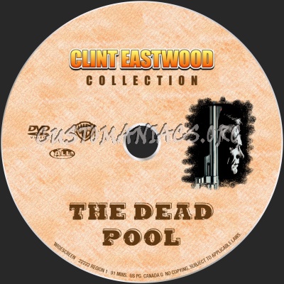 The Dead Pool dvd label