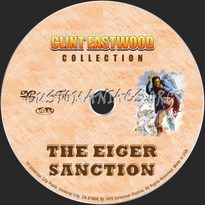 The Eiger Sanction dvd label