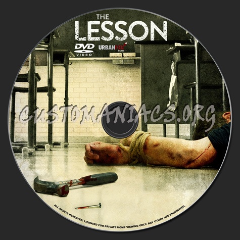 The Lesson dvd label
