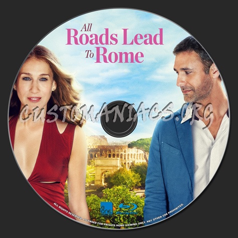 All Roads Lead To Rome blu-ray label