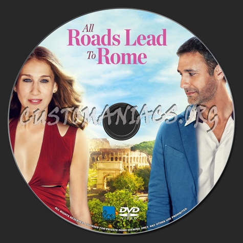 All Roads Lead To Rome dvd label