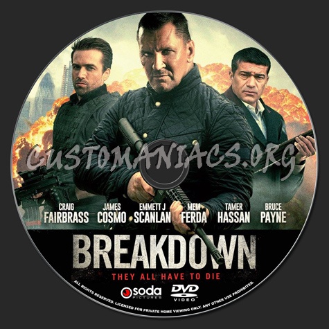 Breakdown dvd label
