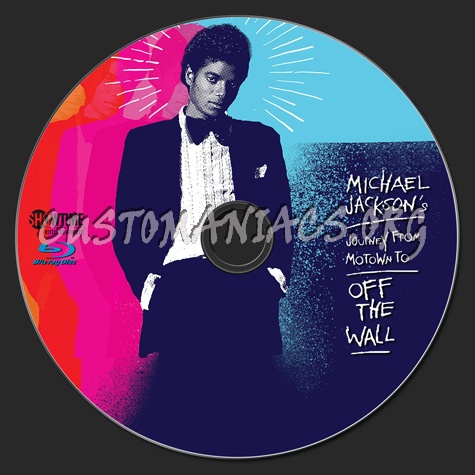 Michael Jackson's Journey from Motown to Off the Wall blu-ray label