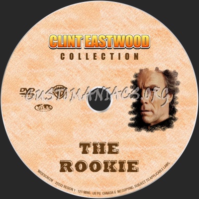 The Rookie dvd label