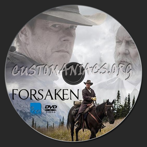 Forsaken dvd label