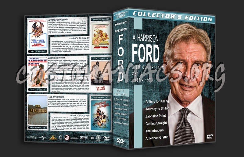 Harrison Ford Film Collection - Set 1 (1967-1973) dvd cover