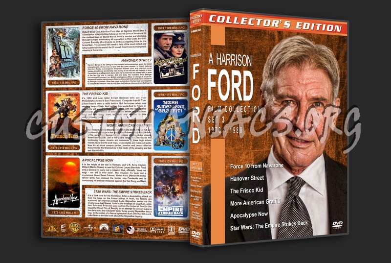 Harrison Ford Film Collection - Set 3 (1978-1980) dvd cover