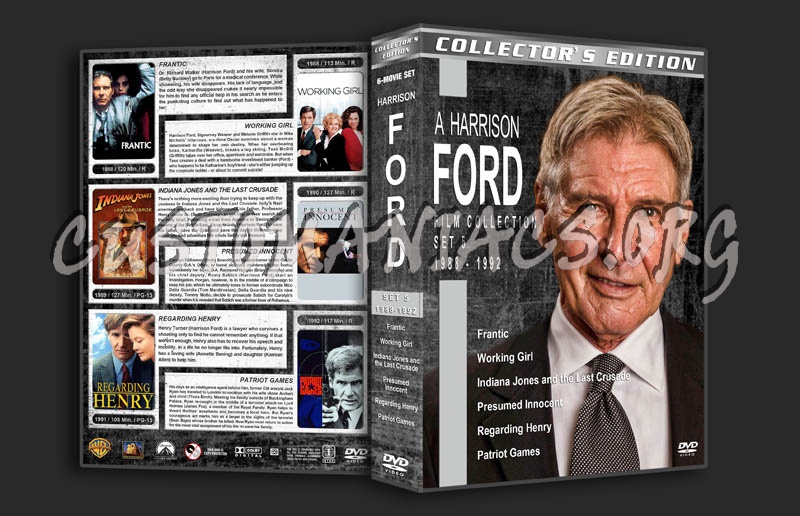 Harrison Ford Film Collection - Set 5 (1988-1992) dvd cover