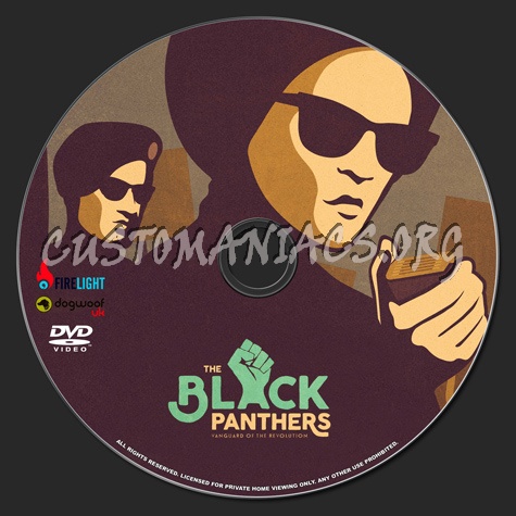 The Black Panthers Vanguard of the Revolution dvd label