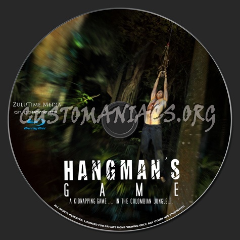 Hangman's Game blu-ray label