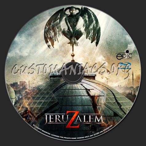 Jeruzalem blu-ray label