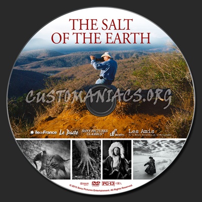 The Salt Of The Earth dvd label