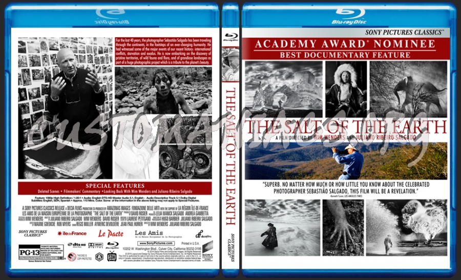 The Salt Of The Earth dvd cover