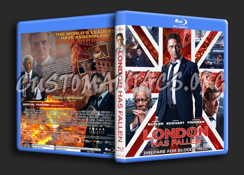 London Has Fallen dvd cover