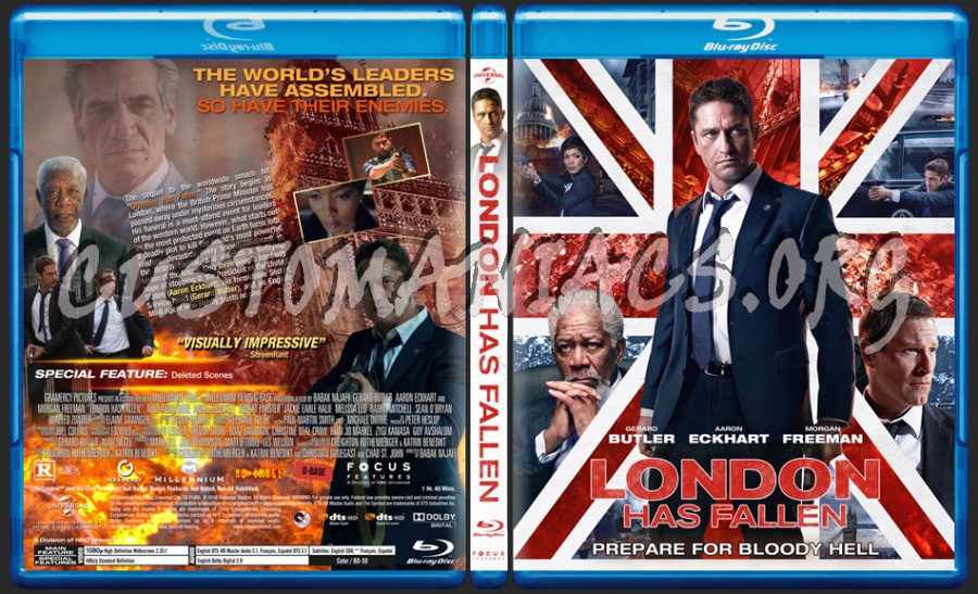 London Has Fallen dvd cover