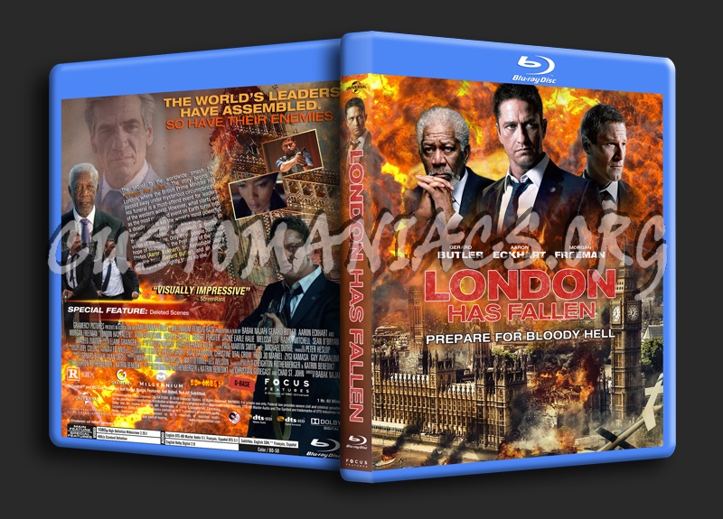 London Has Fallen dvd cover