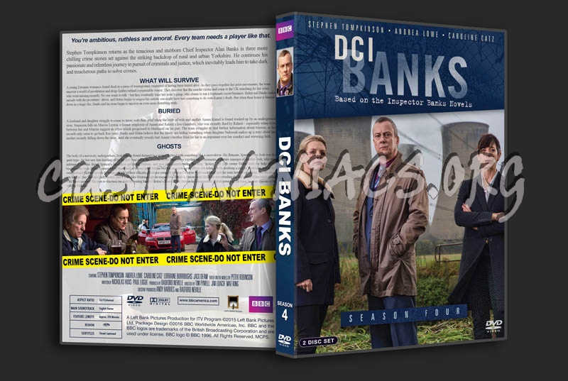 DCI Banks - Season 4 dvd cover