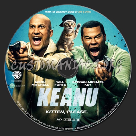 Keanu blu-ray label