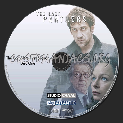 The Last Panthers Season 1 dvd label