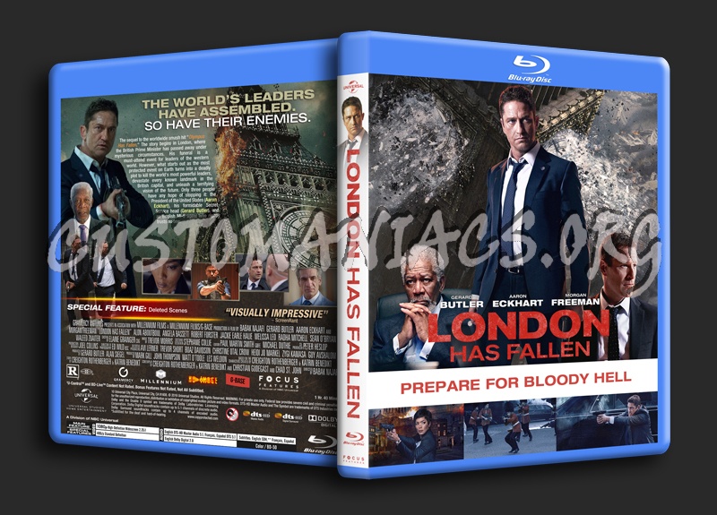 London Has Fallen dvd cover