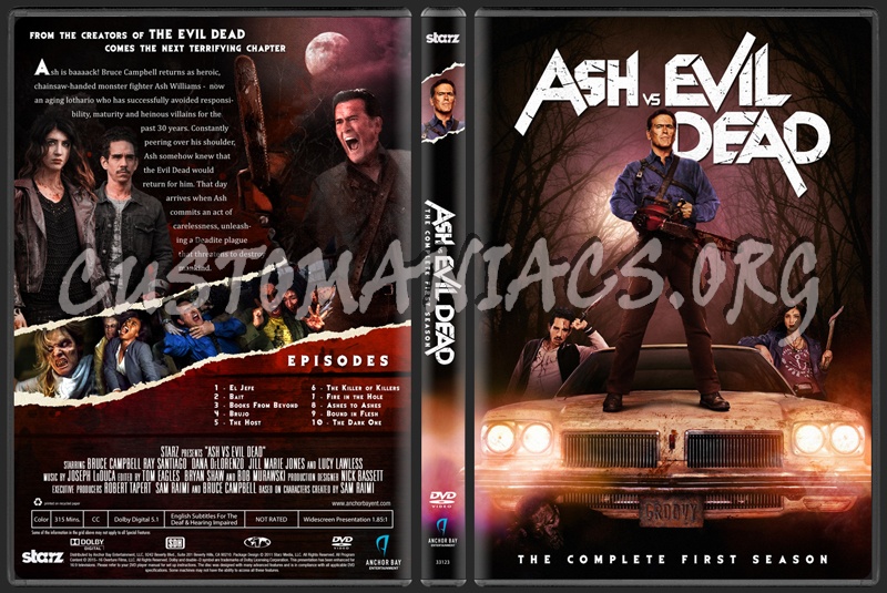 Ash Vs Evil Dead - The Complete First Season dvd cover