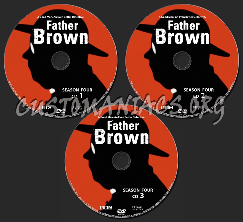 Father Brown - Season 4 dvd label
