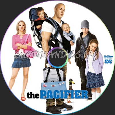 The Pacifier dvd label