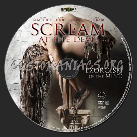 Scream at the Devil dvd label