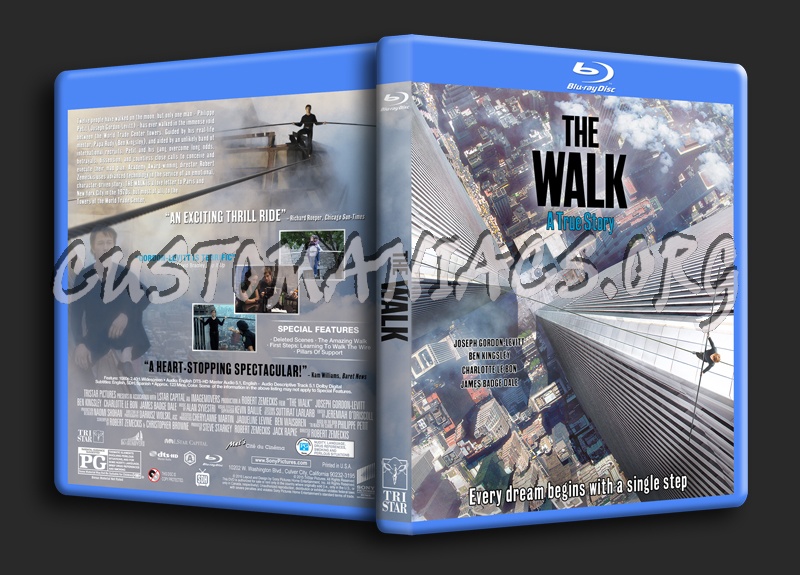 The Walk (2015) dvd cover