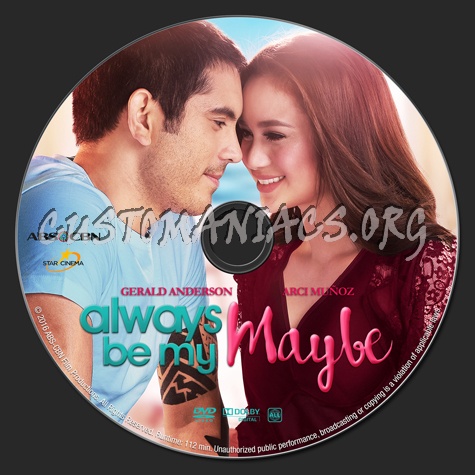 Always be My Maybe dvd label