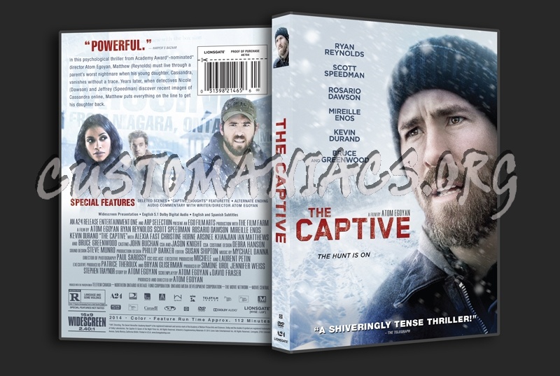 The Captive dvd cover