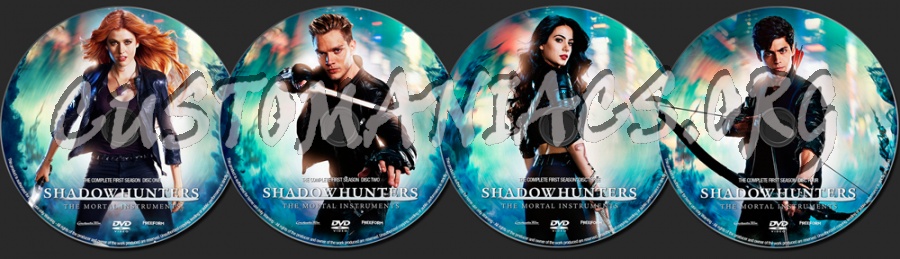 Shadowhunters Season 1 dvd label