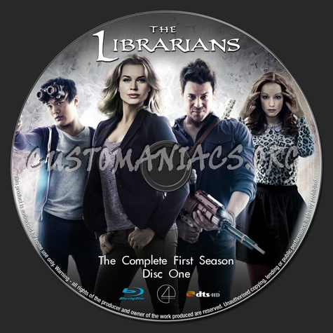 The Librarians Season 1 blu-ray label