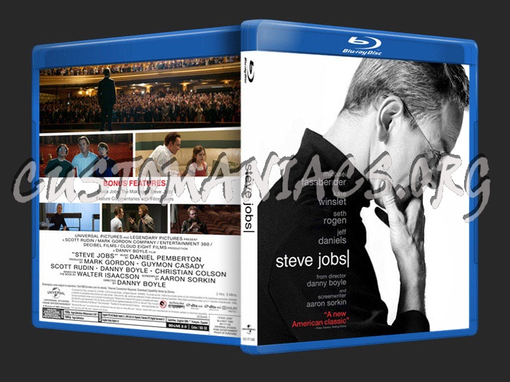 Steve Jobs (2015) blu-ray cover