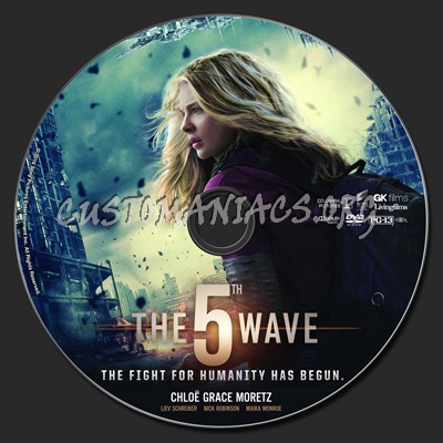 The 5th Wave (aka The Fifth Wave) dvd label