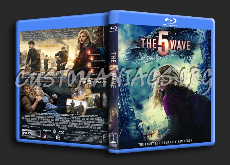 The 5th Wave (aka The Fifth Wave) dvd cover