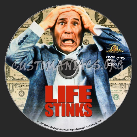 Life Stinks dvd label