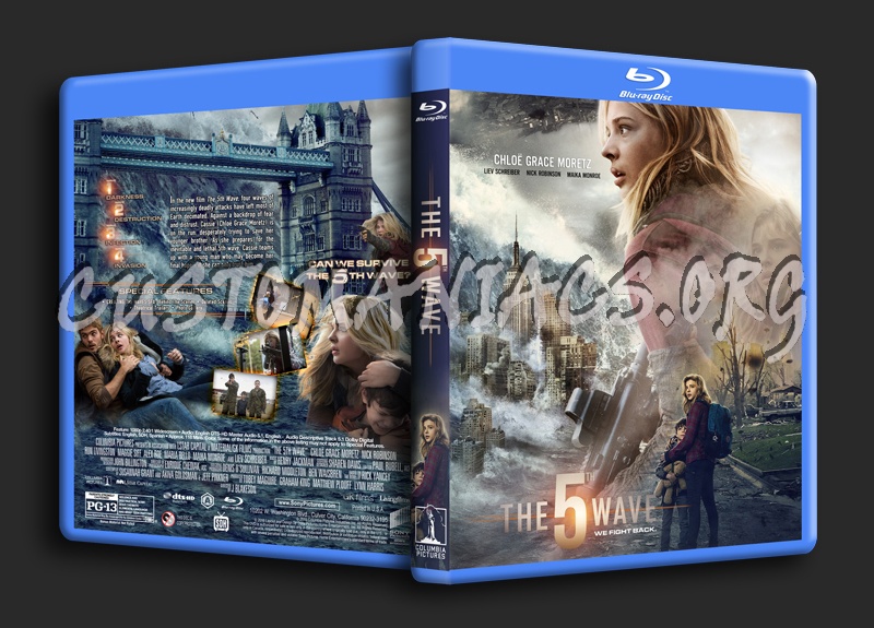 The 5th Wave (aka The Fifth Wave) dvd cover