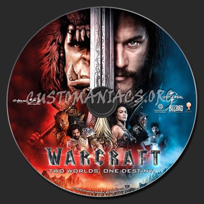 Warcraft blu-ray label