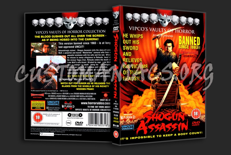 Shogun assassin dvd cover
