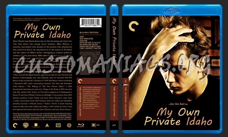 277 - My Own Private Idaho blu-ray cover