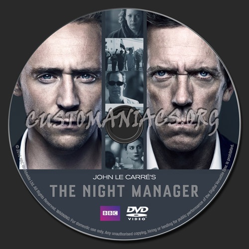 The Night Manager dvd label