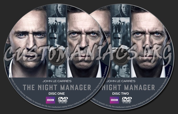 The Night Manager dvd label