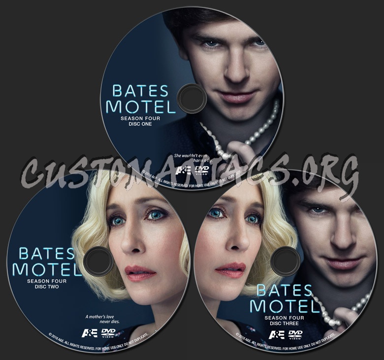 Bates Motel Season 4 dvd label