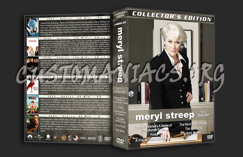 Meryl Streep Collection - Set 7 (2004-2007) dvd cover