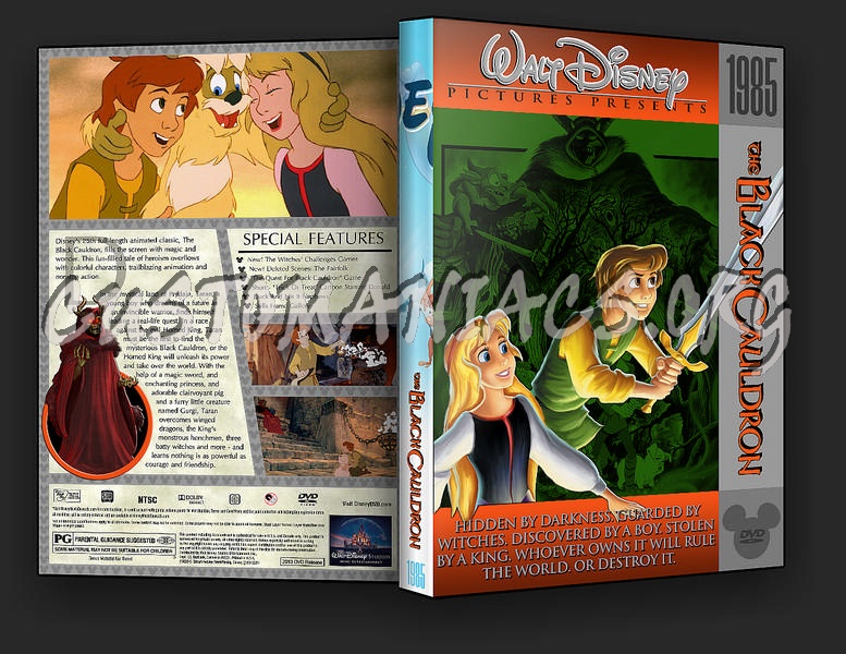 The Black Cauldron dvd cover