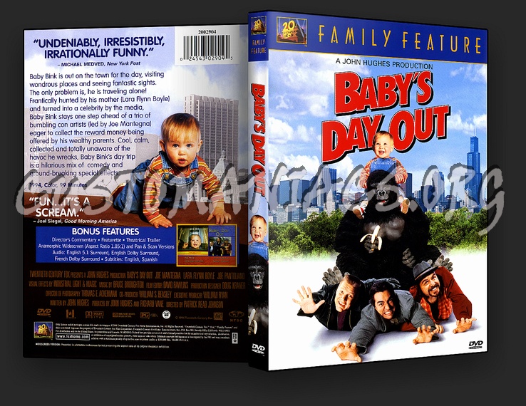 Baby's Day Out dvd cover