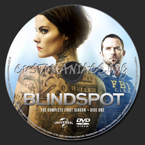 Blindspot - Season 1 dvd label