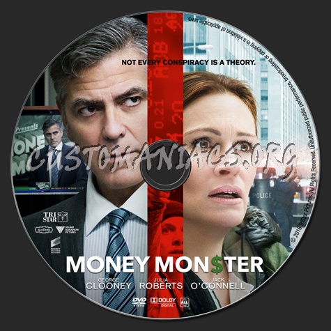 Money Monster dvd label