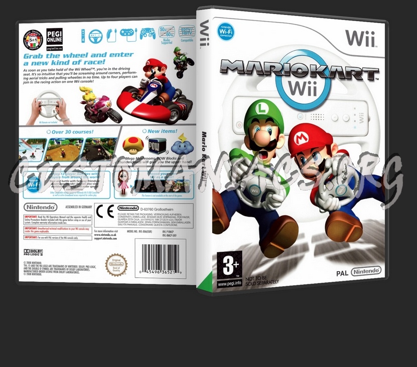 Mariokart dvd cover